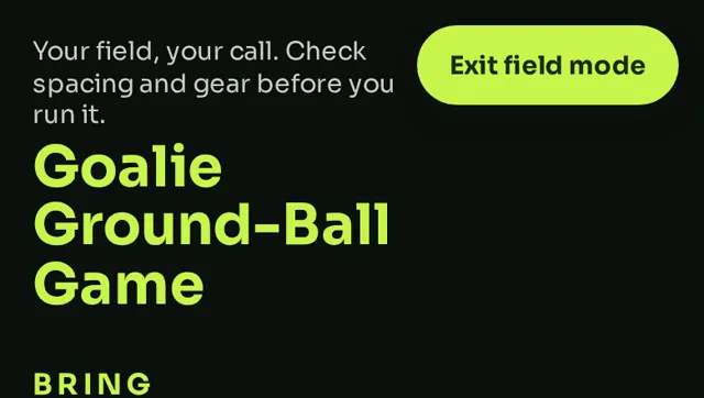 Field mode in giant sunlight-readable type